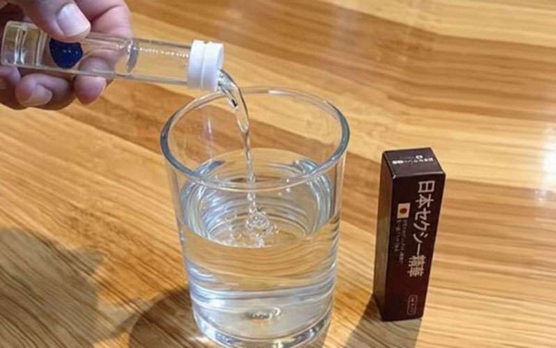 Pha thuốc kích nữ Japan với đồ uống